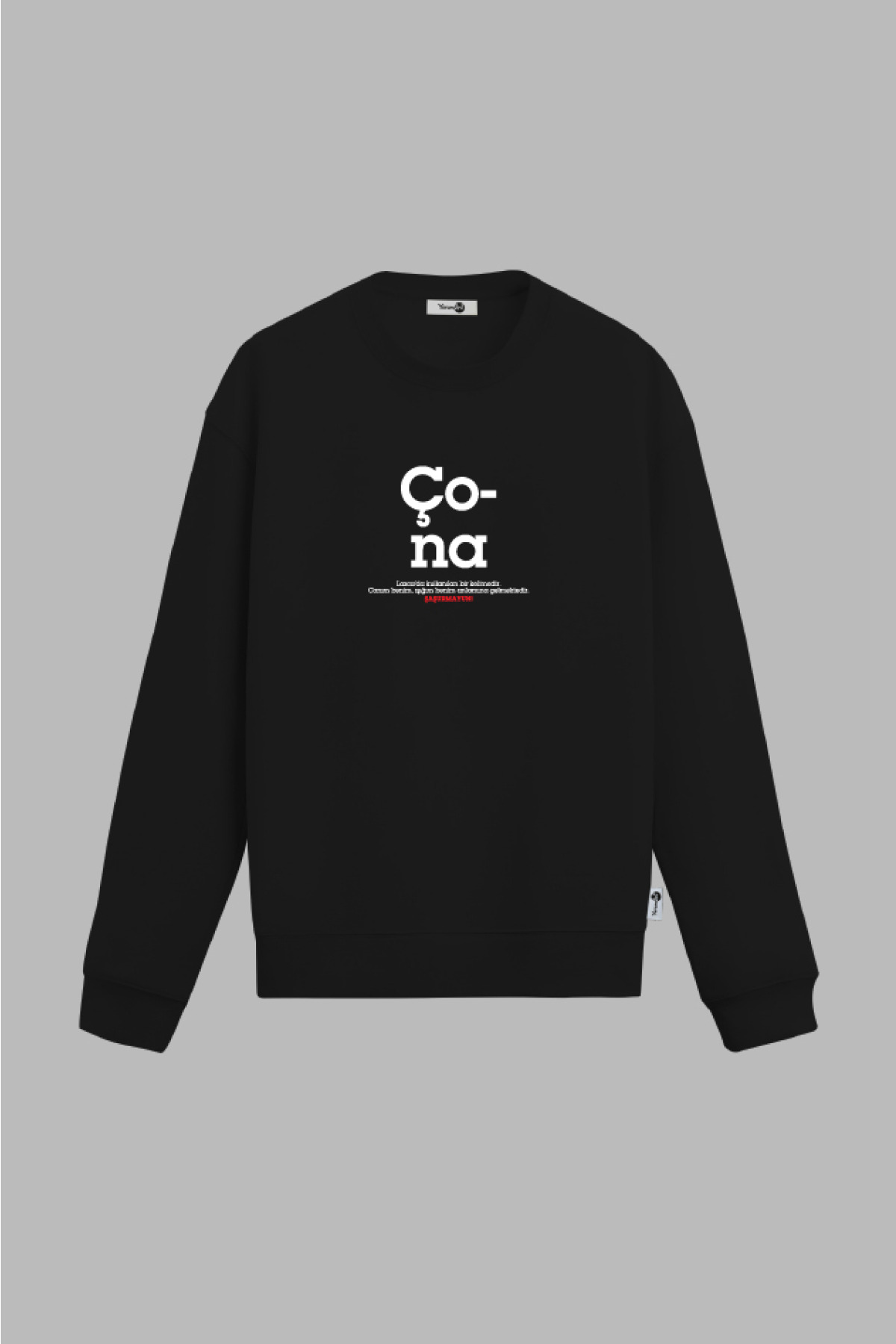 Çona Sweatshirt Siyah