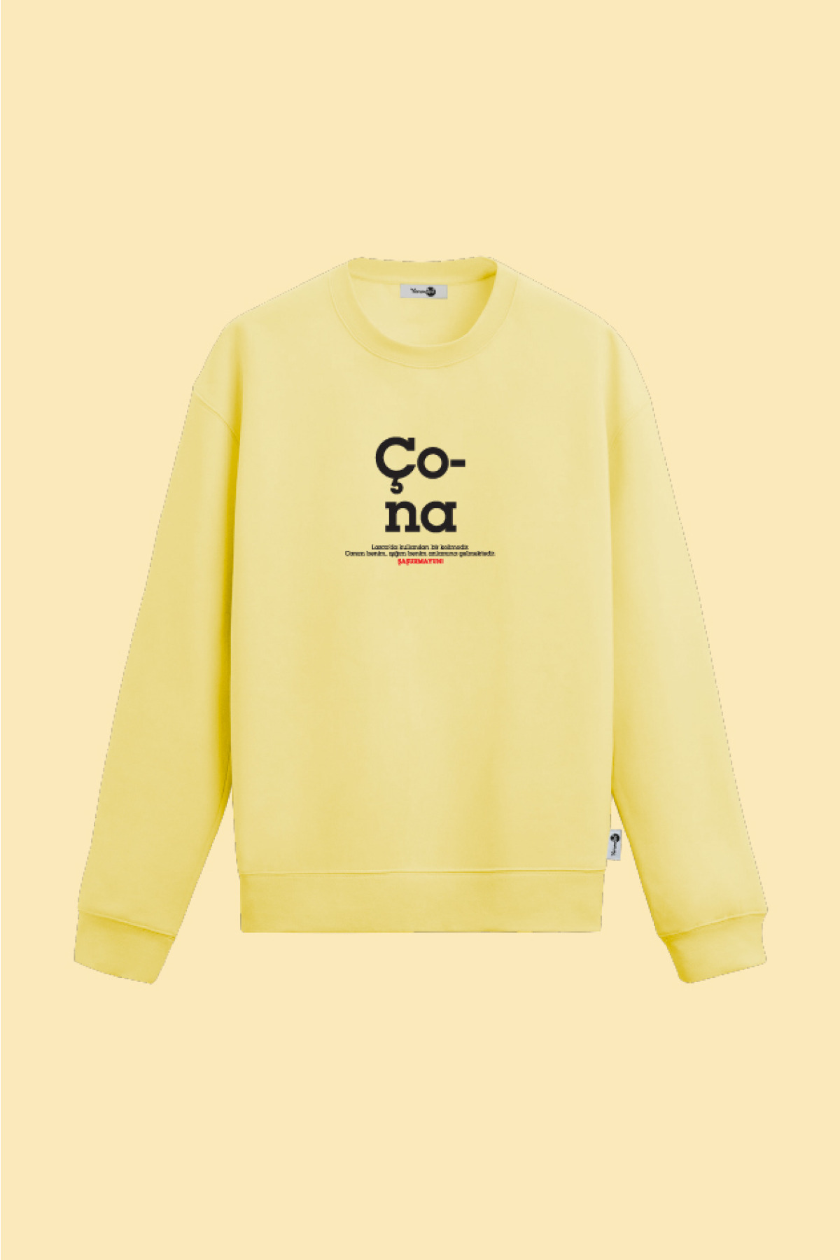 Çona Sweatshirt Sarı