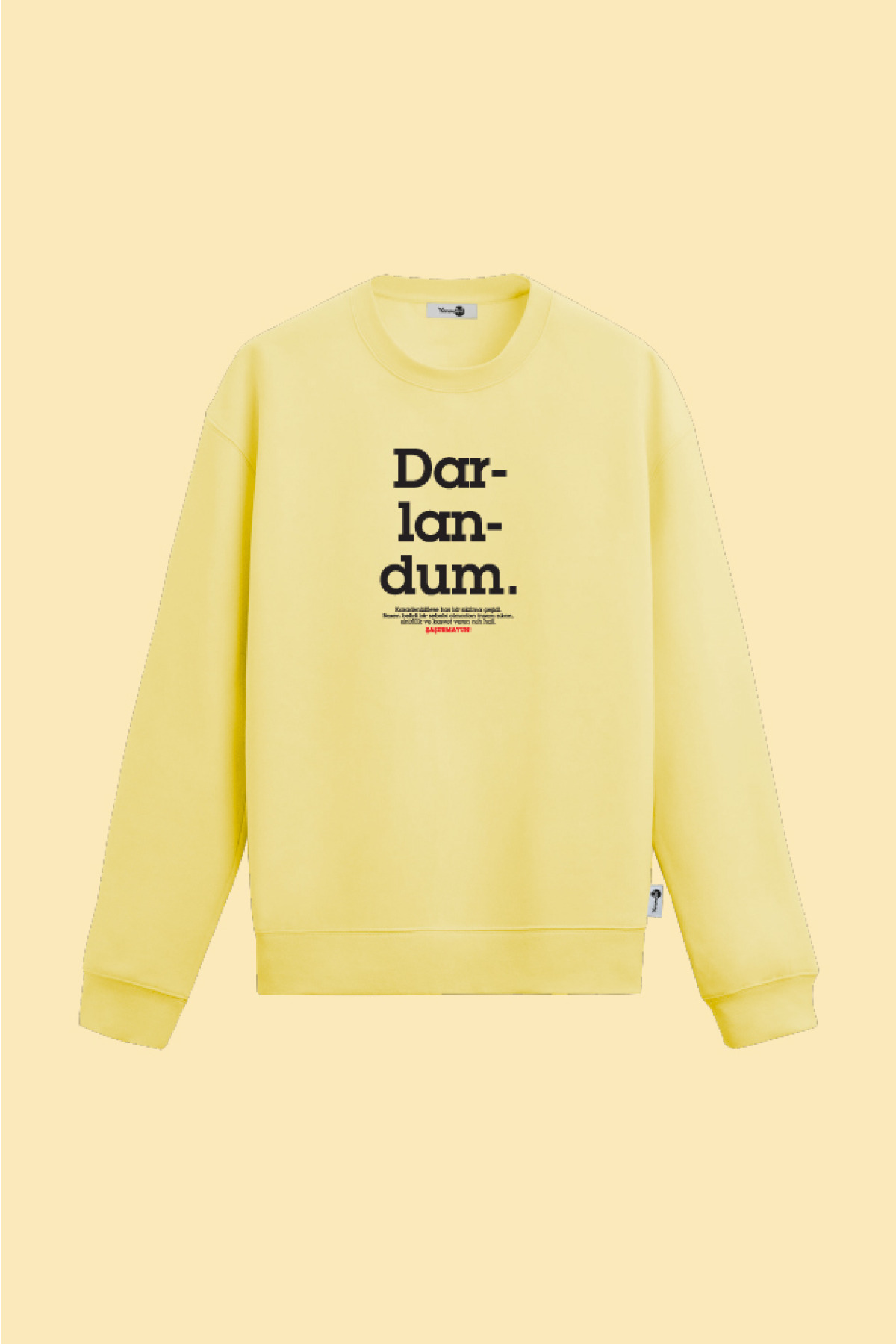 Darlandum Sweatshirt Sarı