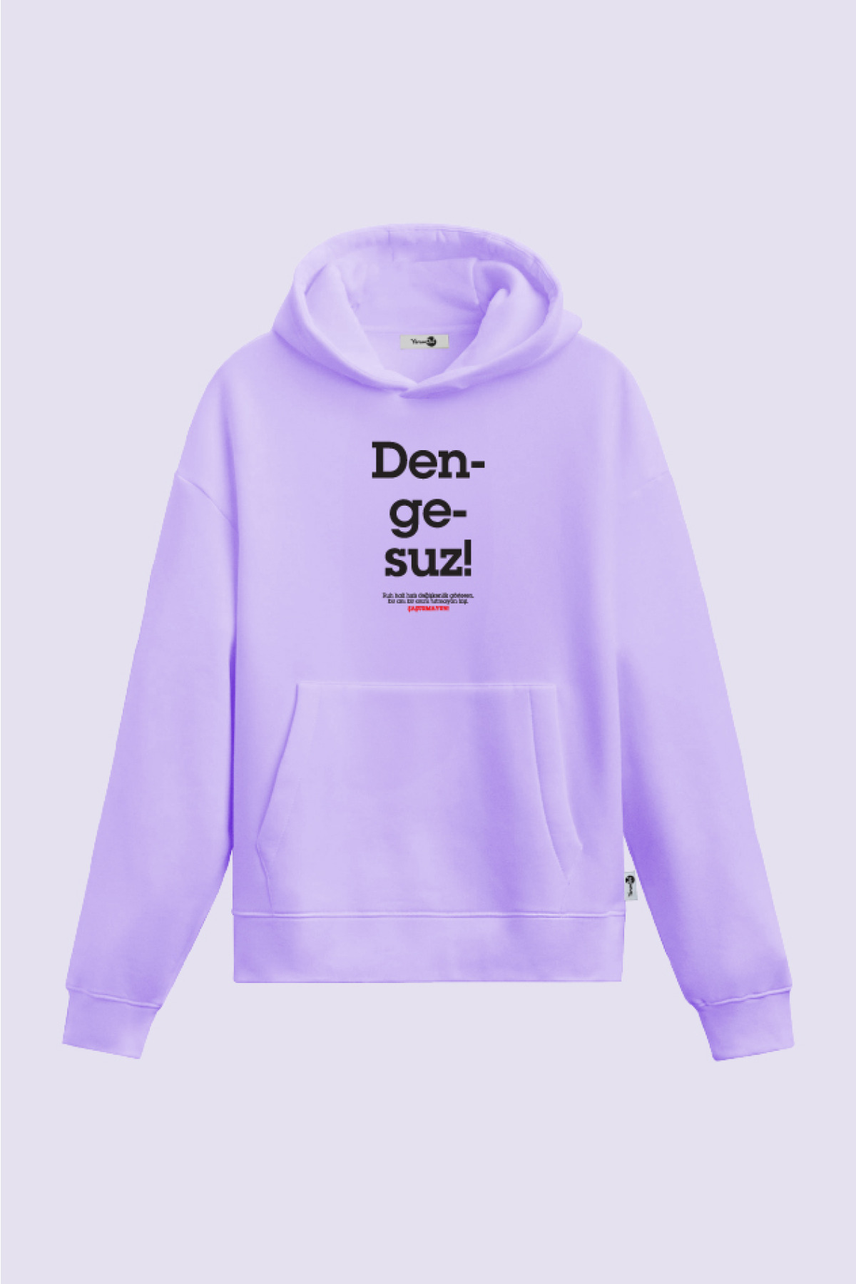 Dengesuz Kapüşonlu Sweatshirt Lila
