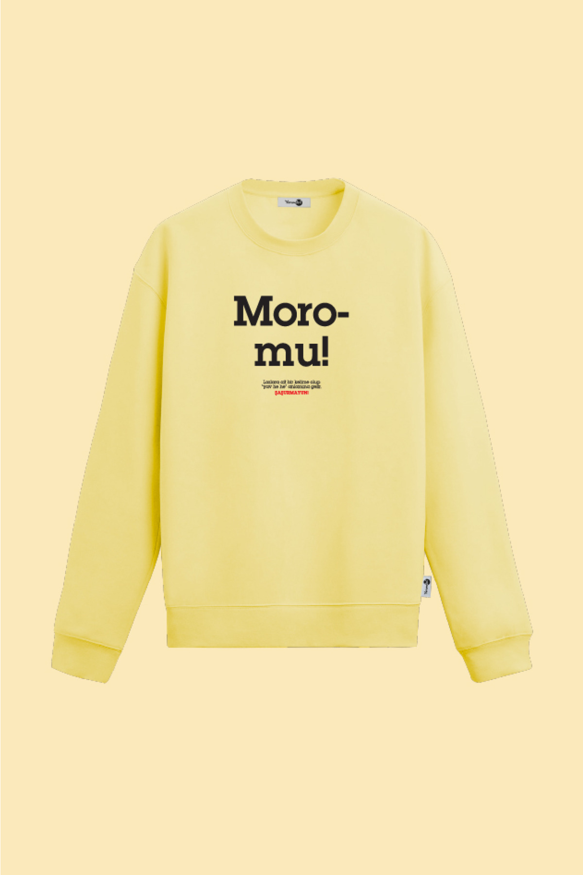 Moro Mu Sweatshirt Sarı