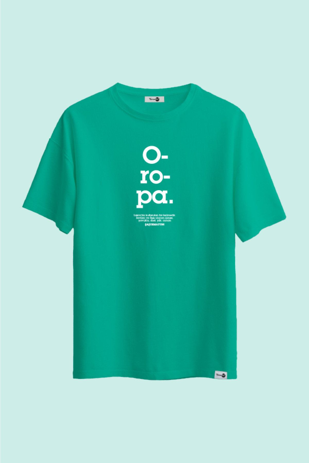 Oropa Klasik Tshirt Koyu Yeşil