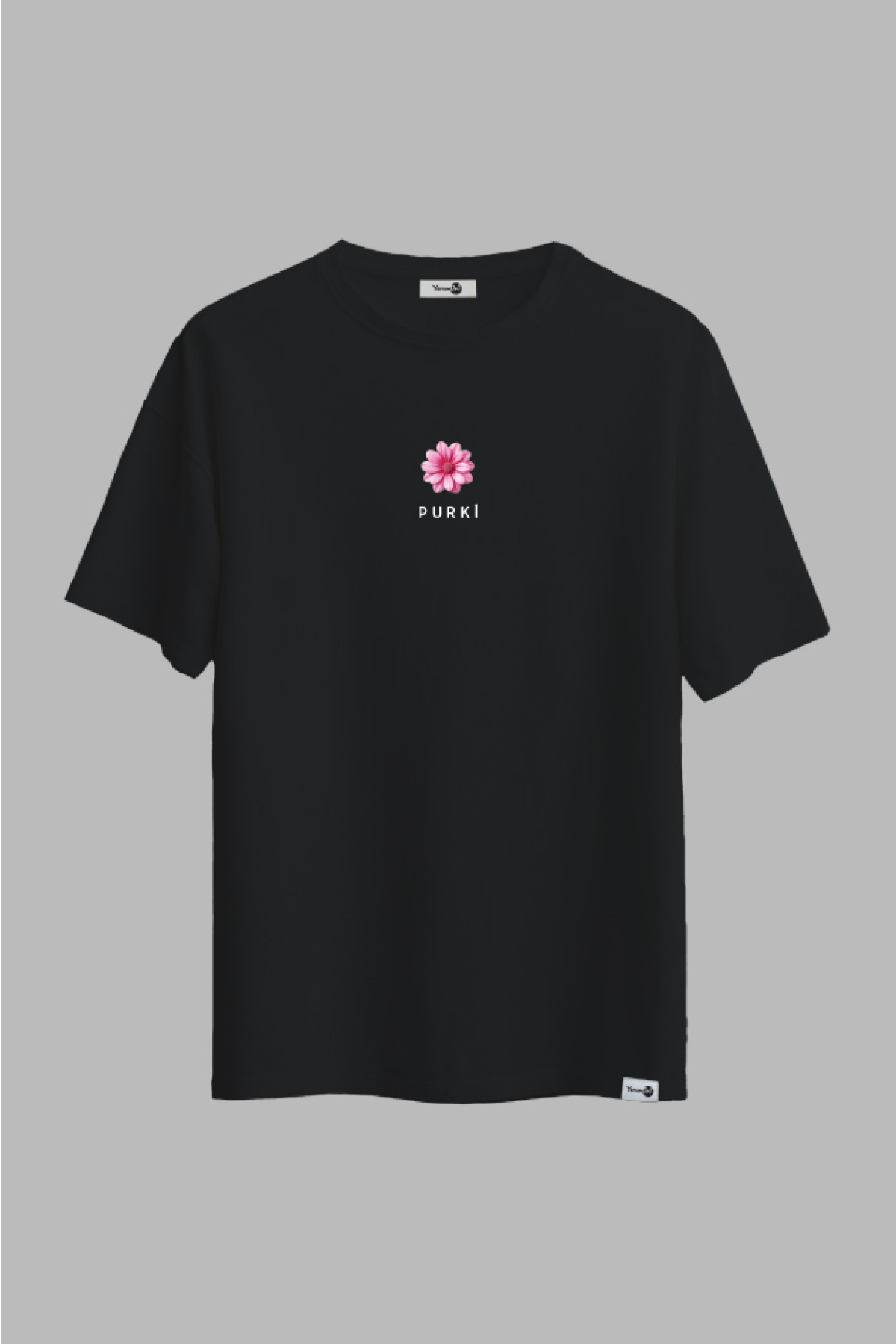 Purki Klasik Tshirt Siyah