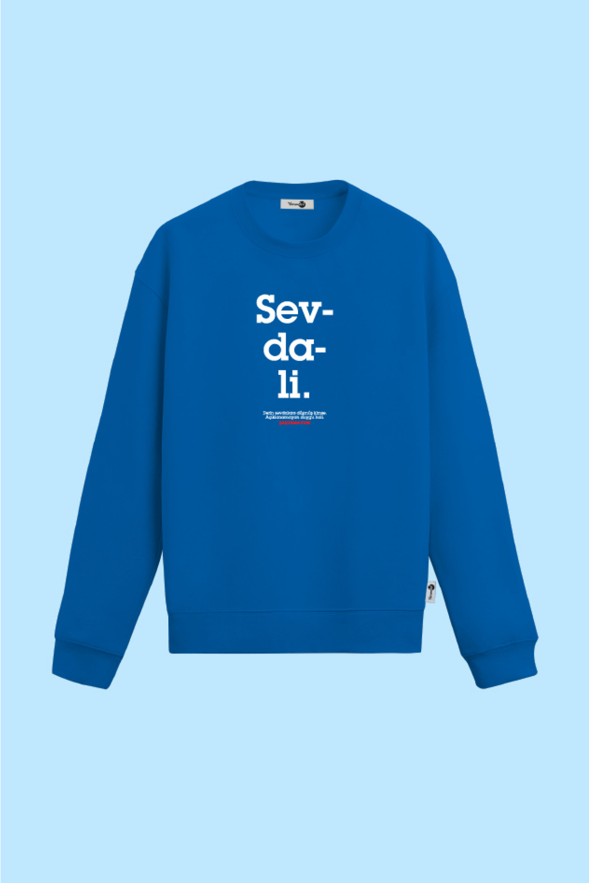 Sevdali Sweatshirt Mavi