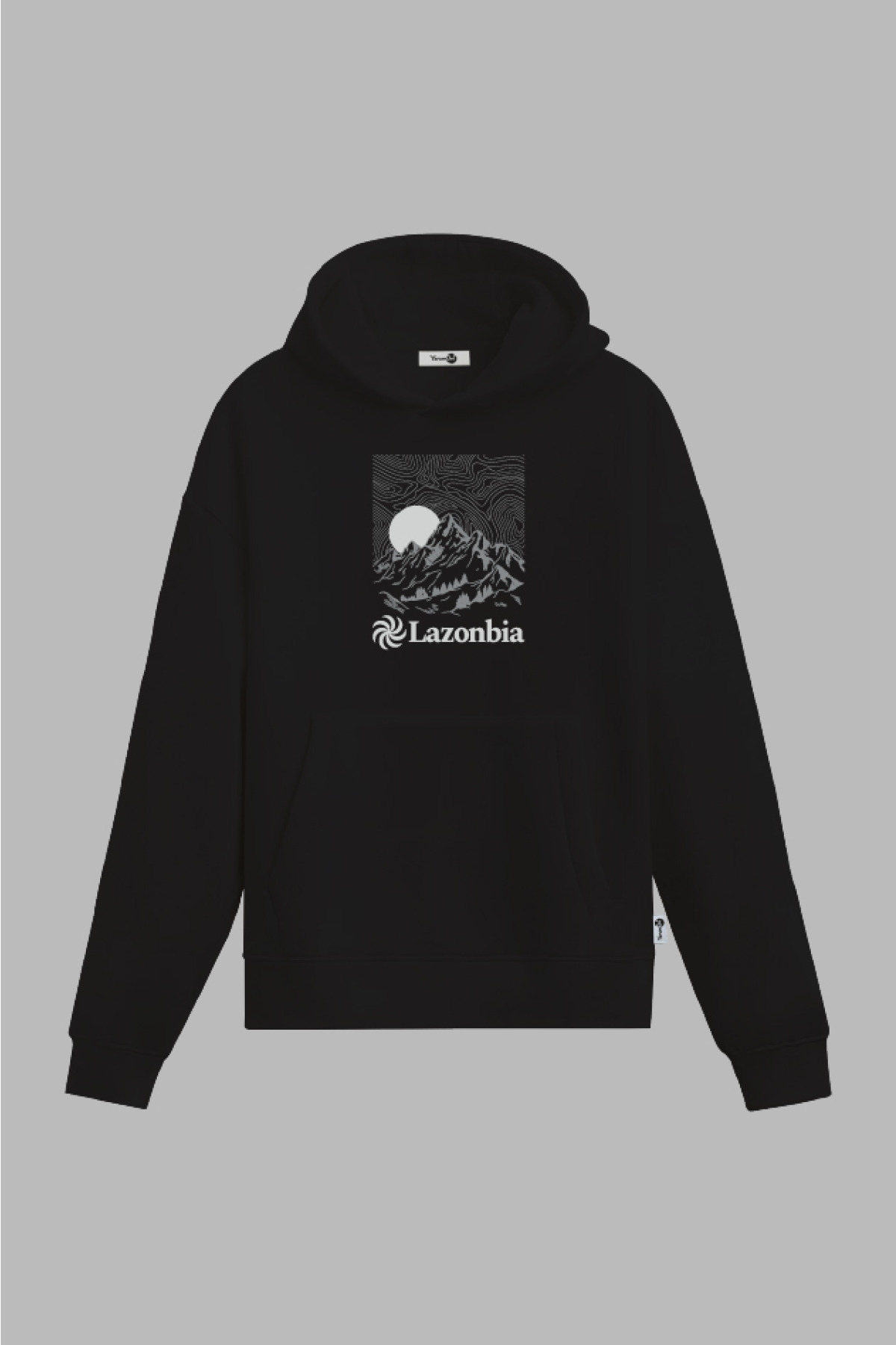 Lazonbia 1 Kapüşonlu Sweatshirt Siyah