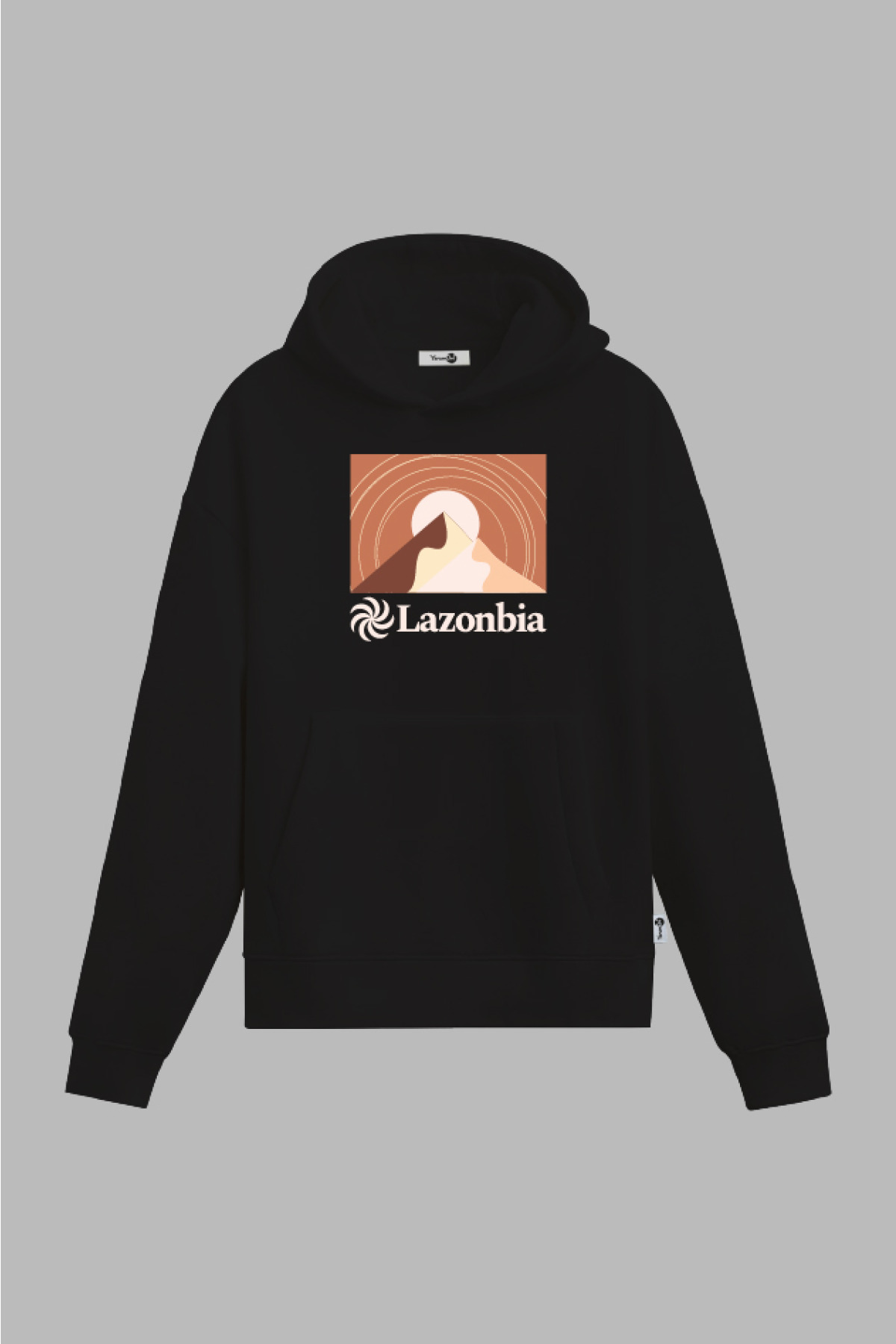 Lazonbia 5 Kapüşonlu Sweatshirt Siyah