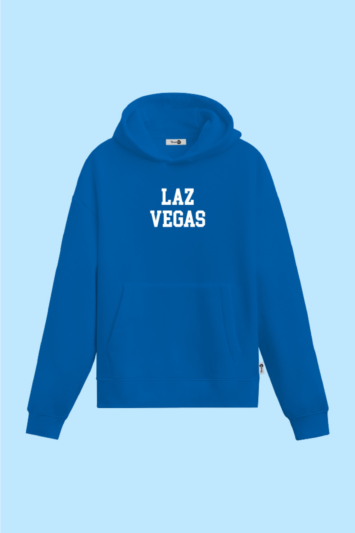 Laz Vegas 2 Kapüşönlu Sweatshırt Mavi