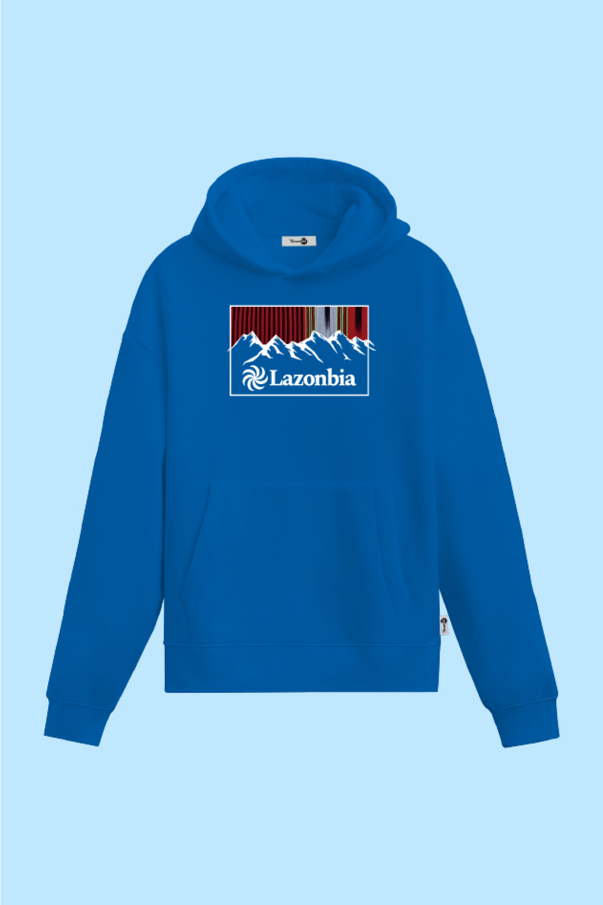 Lazonbia 2 Kapüşonlu Sweatshirt Mavi