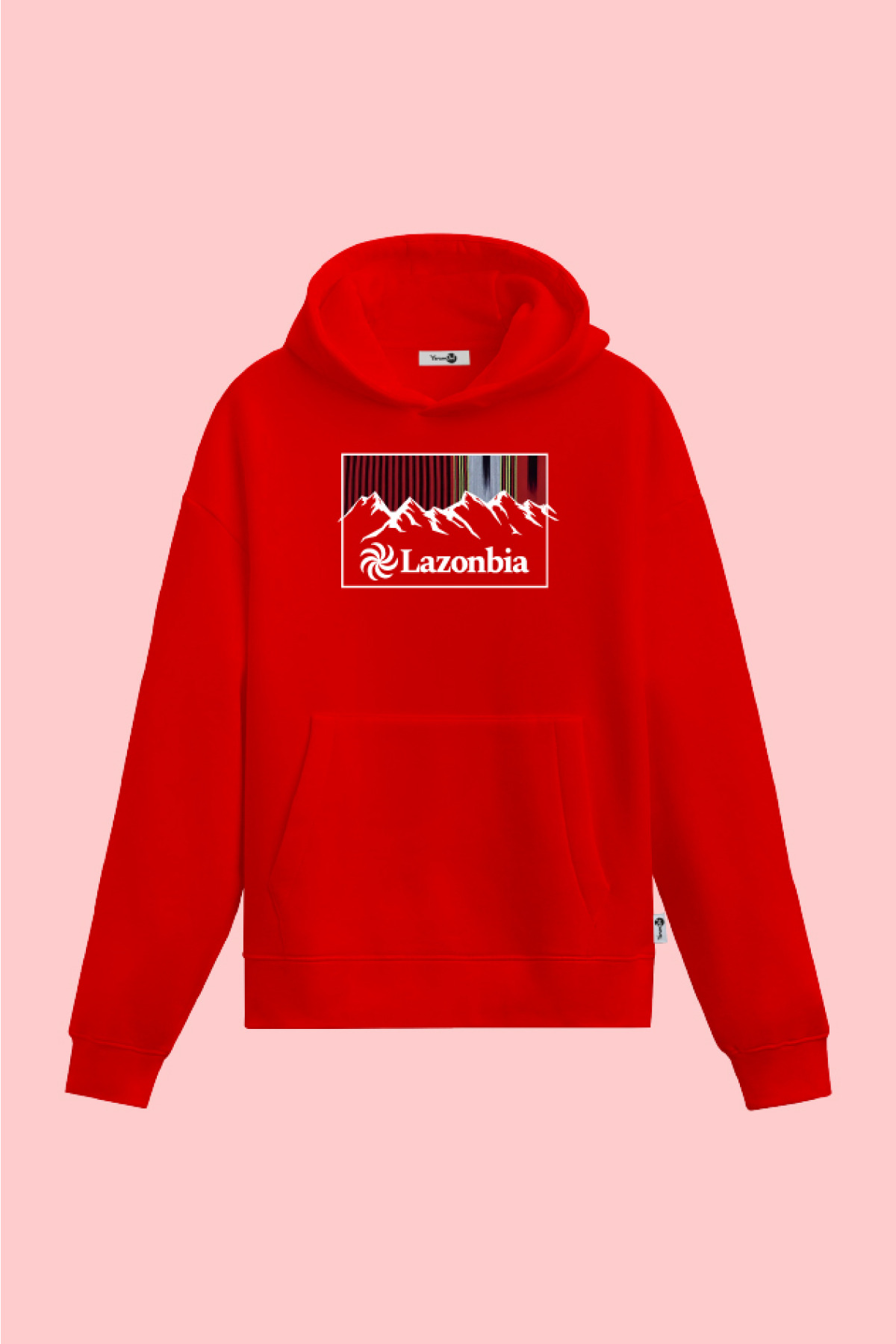 Lazonbia 2 Kapüşonlu Sweatshirt Kırmızı