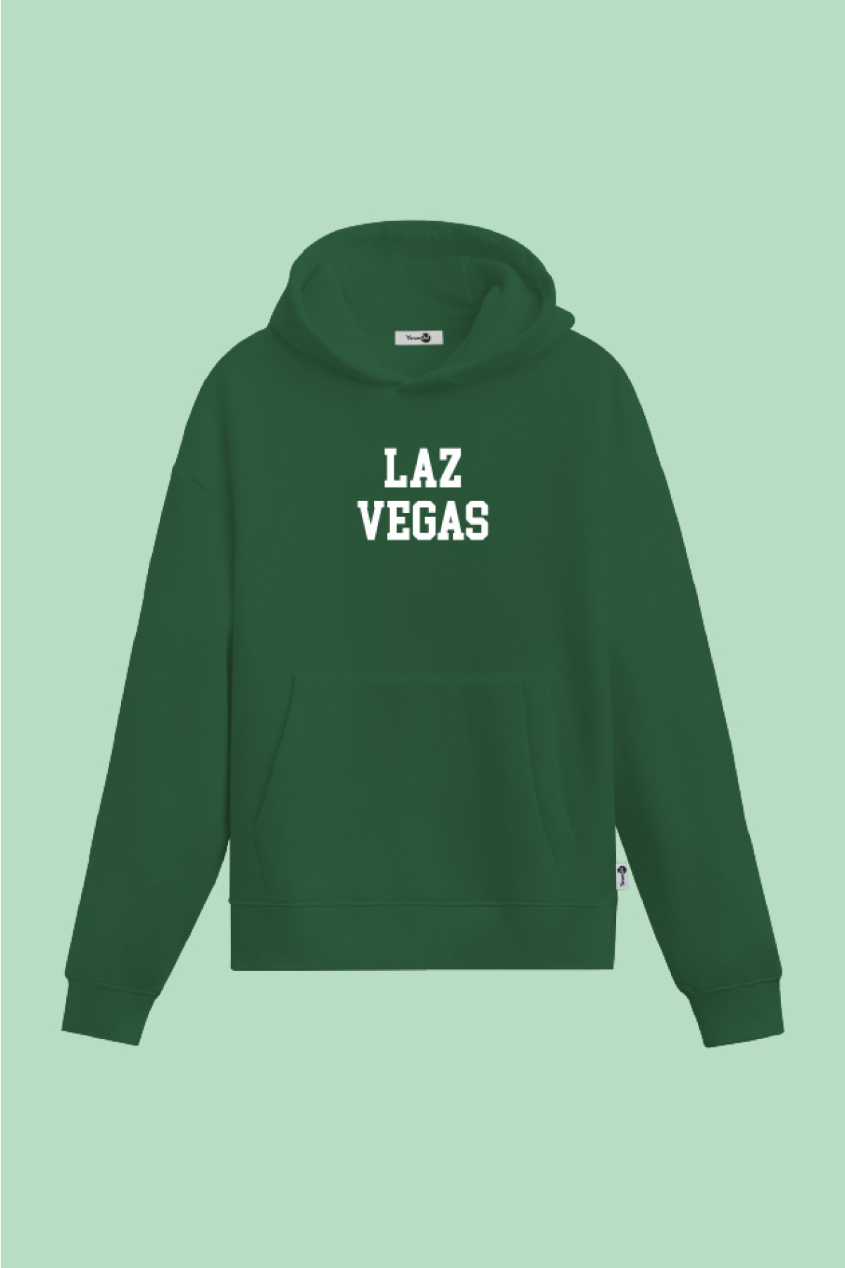 Laz Vegas 2 Kapüşönlu Sweatshırt Yeşil