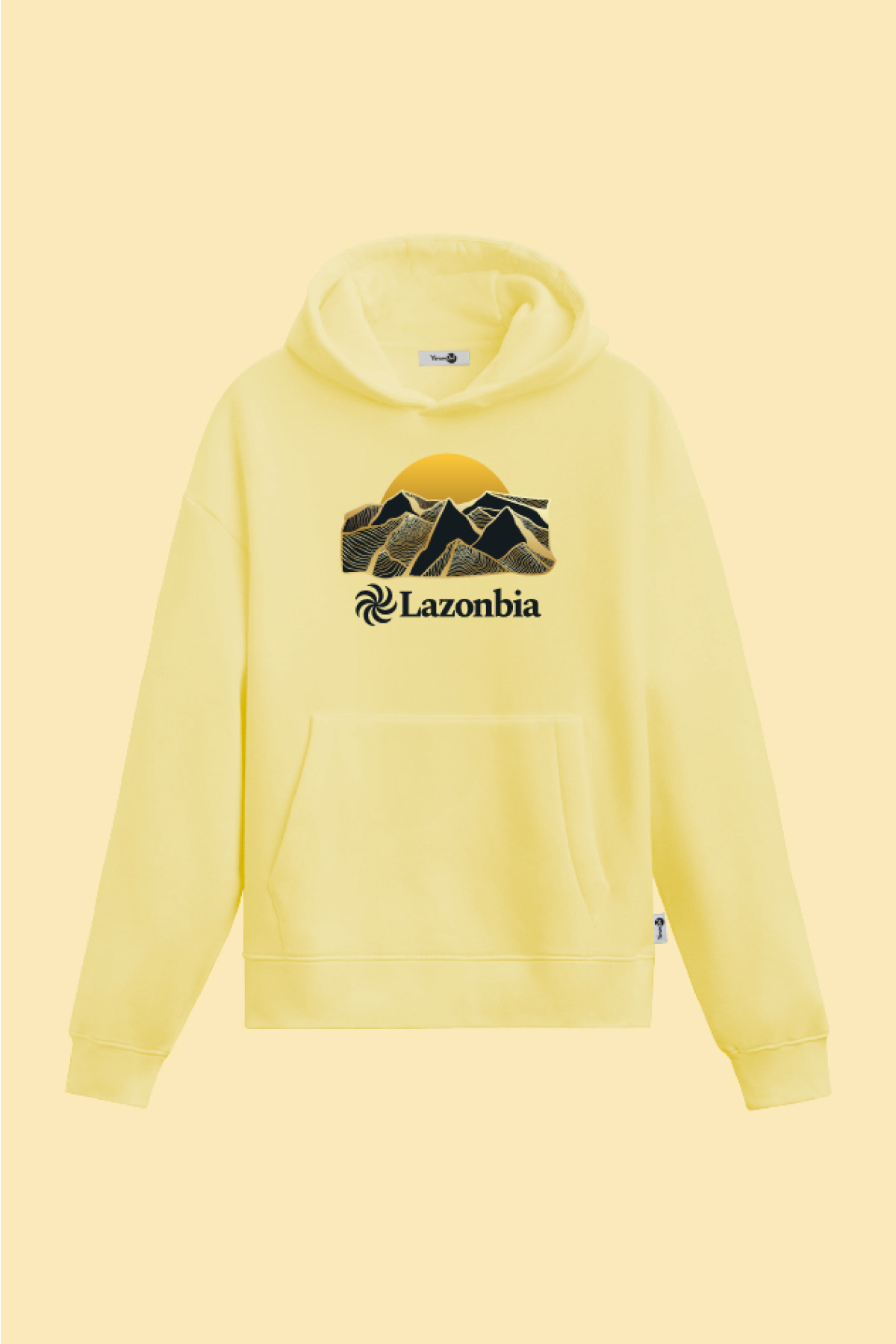 Lazonbia 3 Kapüşonlu Sweatshirt Sarı