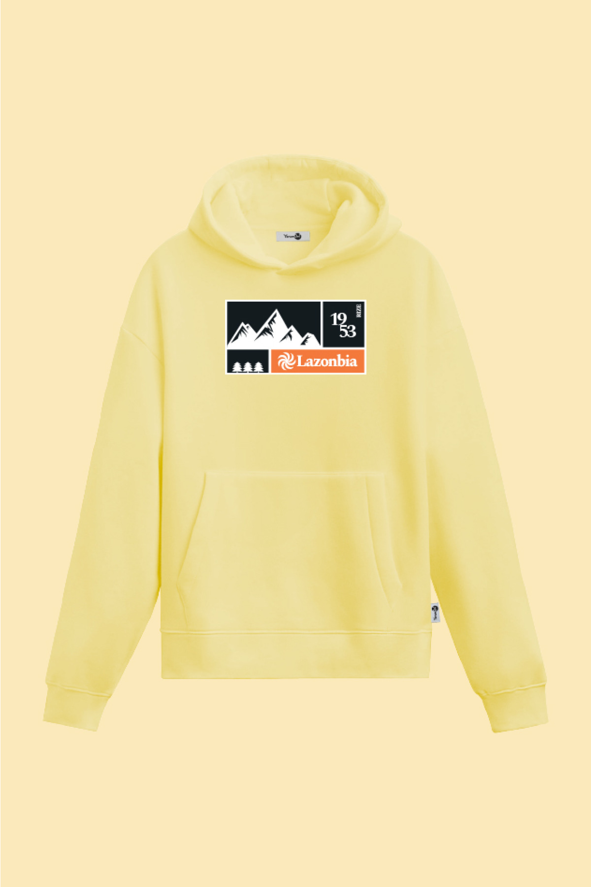 Lazonbia 6 Kapüşonlu Sweatshirt Sarı