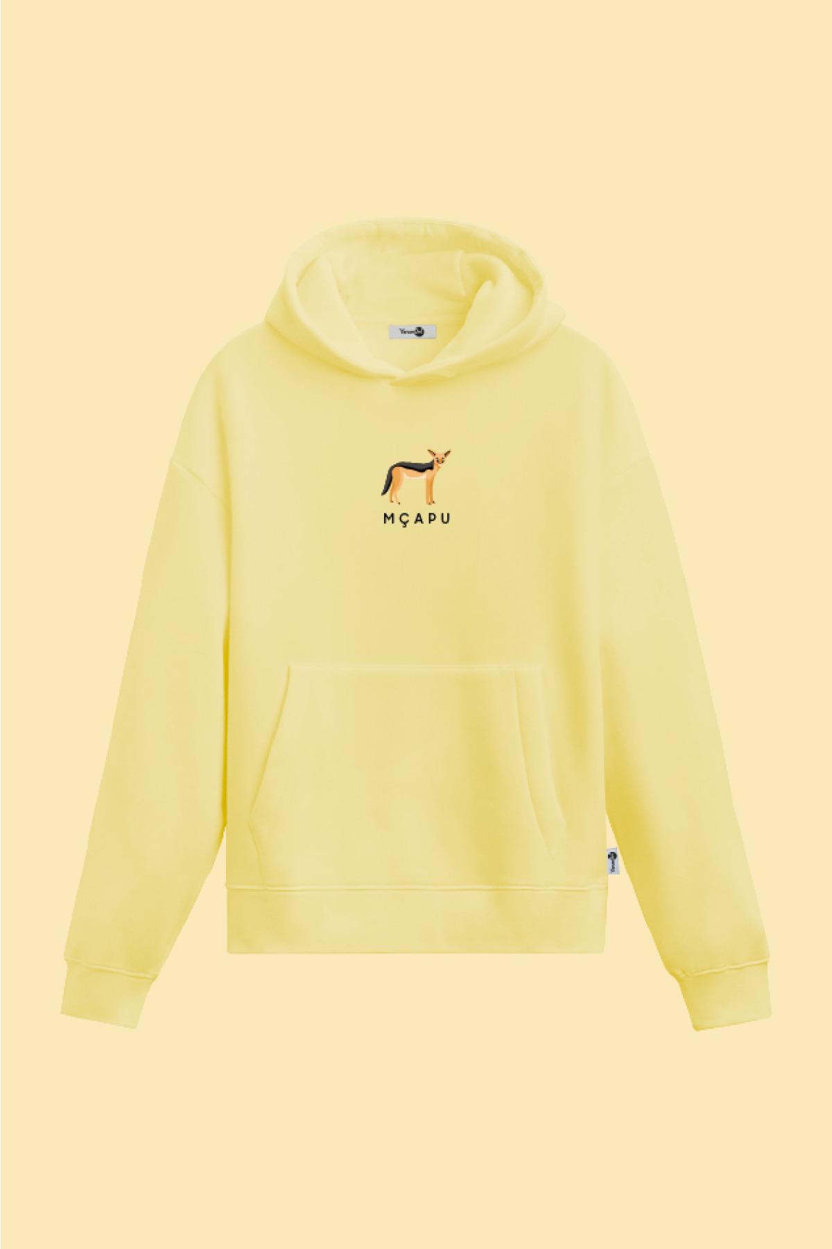 Mçapu Kapüşonlu Sweatshirt Sarı