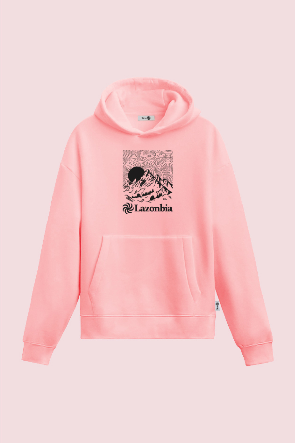 Lazonbia 1 Kapüşonlu Sweatshirt Pembe