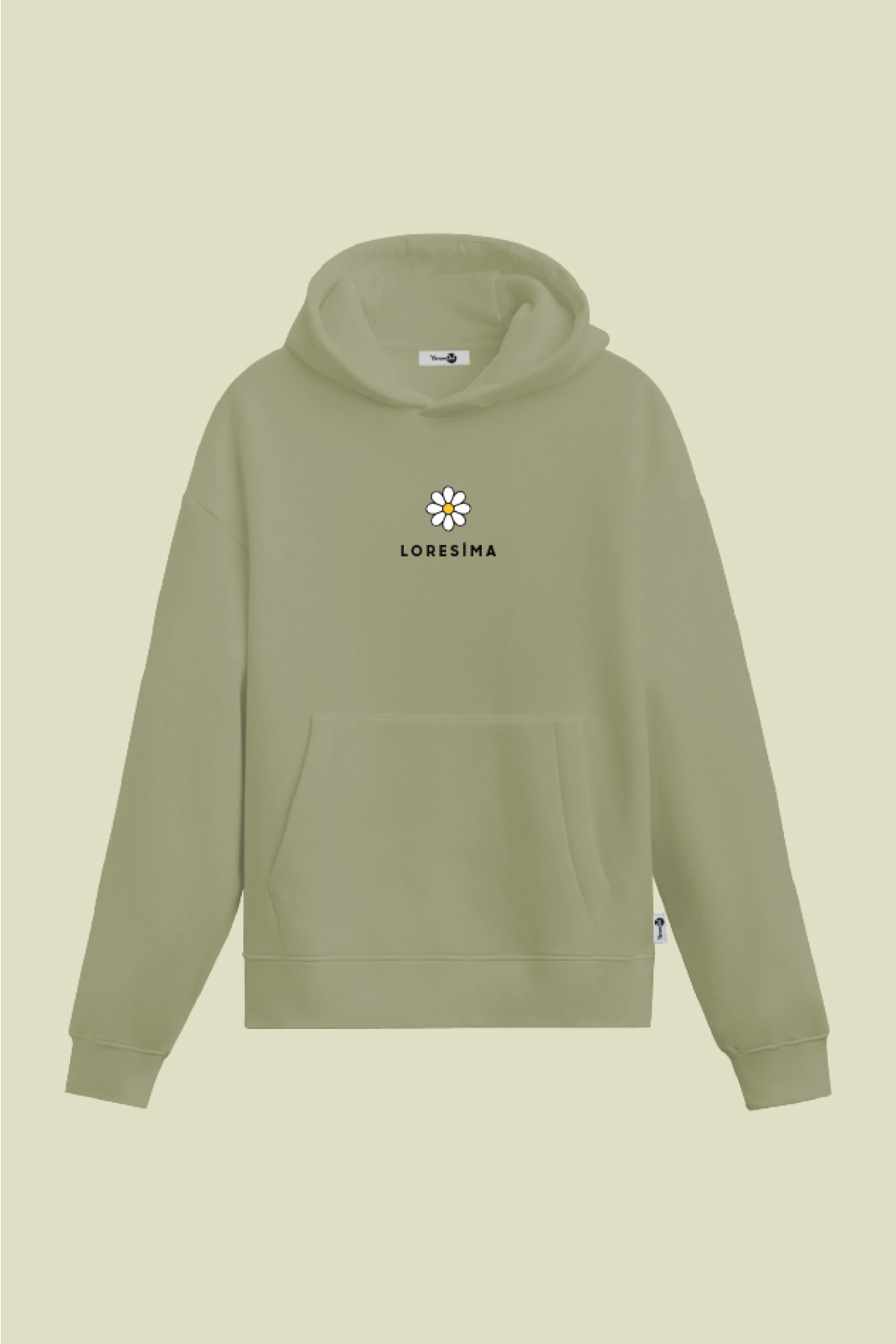 Loresima Kapüşonlu Sweatshirt Mint