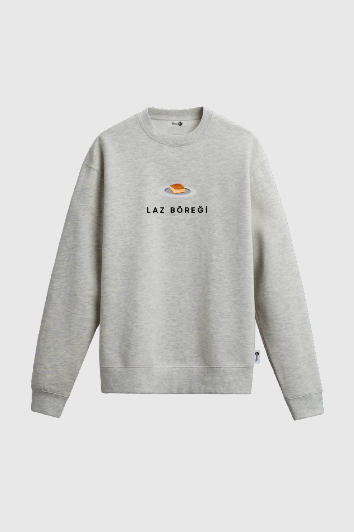 Laz Böreği Sweatshirt Gri