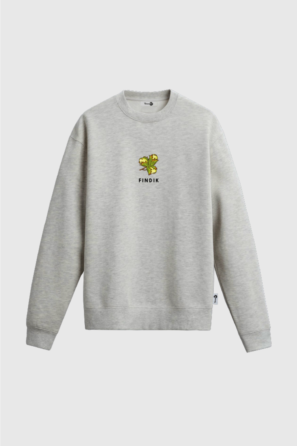 Fındık Sweatshirt Gri