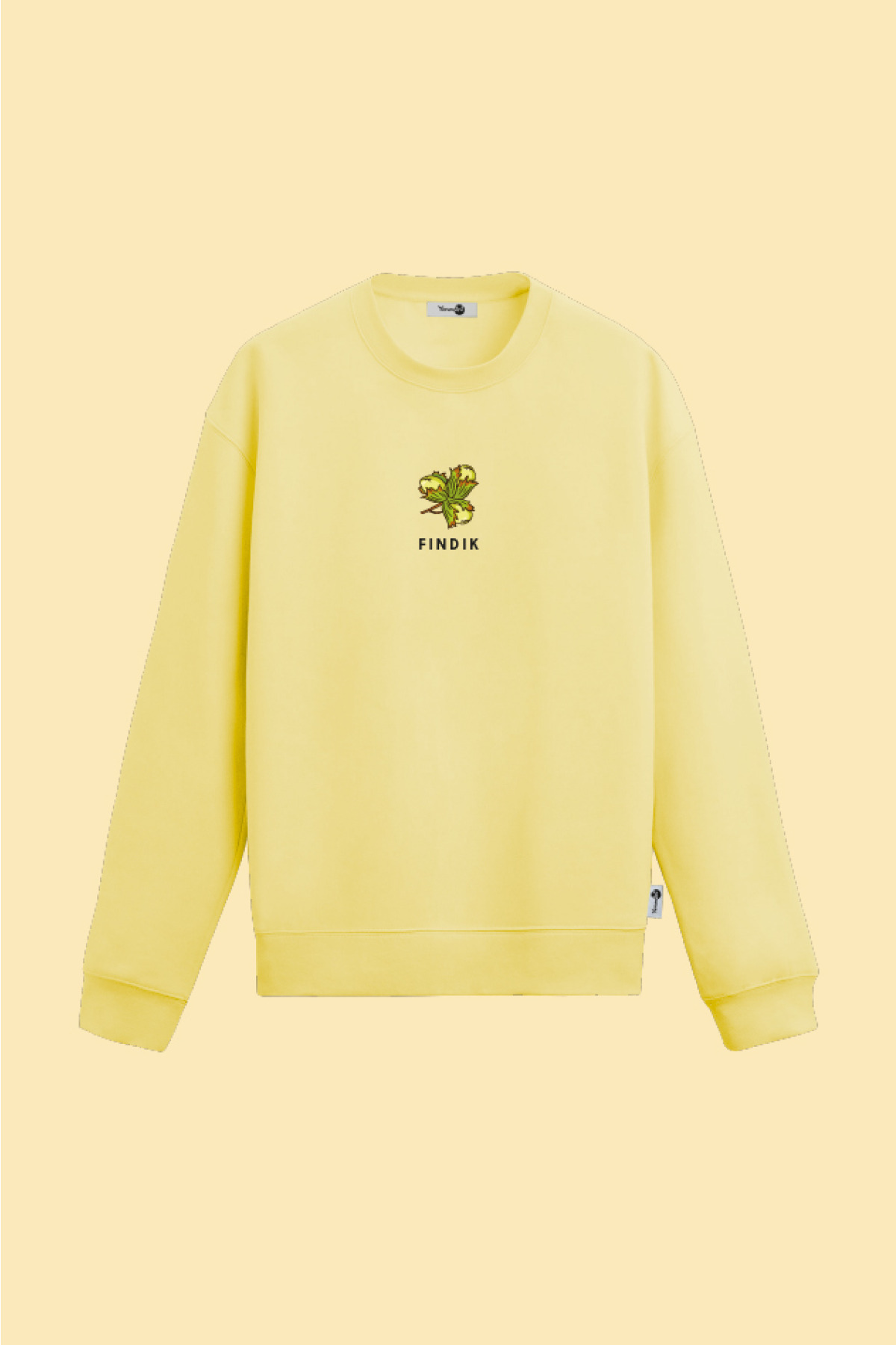 Fındık Sweatshirt Sarı