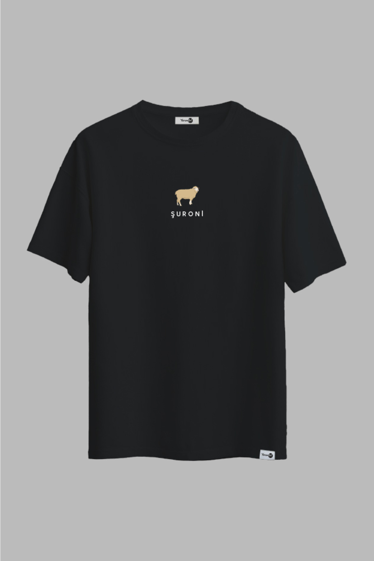 Şuroni Klasik Tshirt Siyah