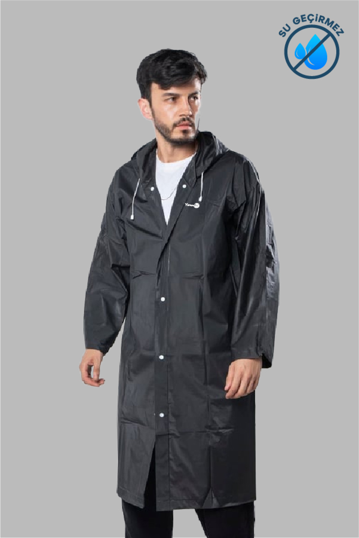Yerumoni Yağmurluk Siyah